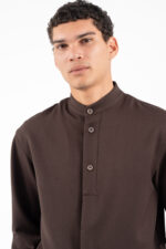 Overshirt Vittorio 300-2526-MORRONE BROWN - Image 5