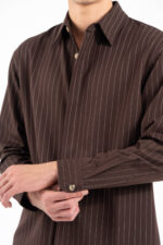 Overshirt Vittorio 300-2526-FERANO Brown - Image 6