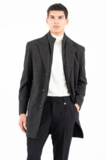 Παλτό Vittorio 400-2526-GIAKOMO BLACK - Image 7