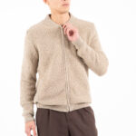 Πλεκτή ζακέτα Vittorio 700-2526-005 BEIGE