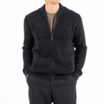 Πλεκτή ζακέτα Vittorio 700-2526-005 BLACK