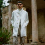 Παλτό Vittorio 400-2526-monti	OFF WHITE