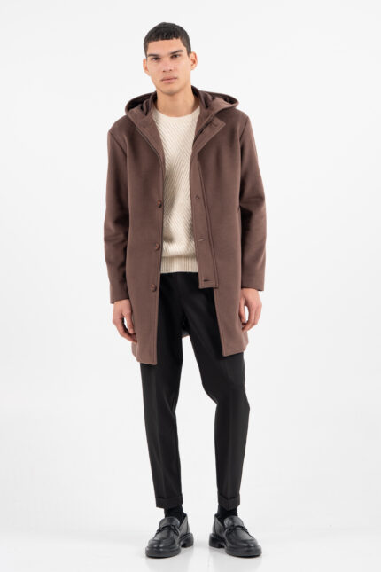 Παλτό Vittorio 400-2526-STABIO BROWN