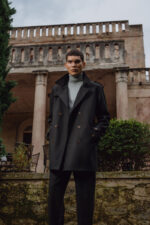 Παλτό Vittorio 400-2526-MORELO BLACK - Image 3