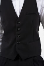 Γιλέκο Vittorio 1100-2526-VINTO BLACK - Image 5