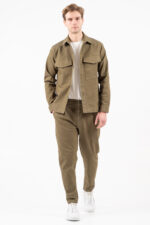 Overshirt Vittorio 300-2526-BIAGIO OLIVE - Image 3