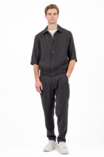 Overshirt Vittorio 300-26-GROSSETO BLACK - Image 2