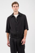 Overshirt Vittorio 300-26-GROSSETO BLACK - Image 4