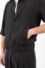 Overshirt Vittorio 300-26-GROSSETO BLACK - Image 9