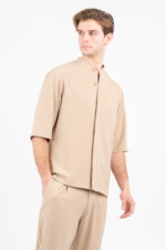 Overshirt Vittorio 300-26-MORRONE BEIGE - Image 5