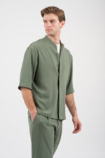 Overshirt Vittorio 300-26-MORRONE GREEN - Image 7