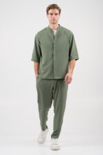 Overshirt Vittorio 300-26-MORRONE GREEN - Image 4
