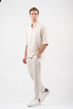 Overshirt Vittorio 300-26-MORRONE STONE - Image 4