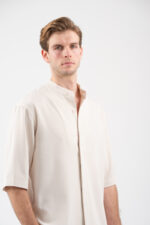 Overshirt Vittorio 300-26-MORRONE STONE - Image 7