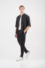 Overshirt Vittorio 300-26-MORRONE BLACK - Image 4