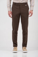 Παντελόνι Vittorio 500-26-DIVERSO BROWN