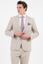 Κοστούμι Vittorio 100-26-LIVORNO BEIGE - Image 4