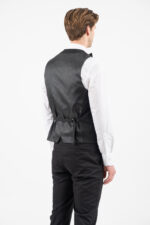 Κοστούμι γαμπριάτικο Vittorio 100-26-SMOKIN-1 BLACK - Image 9