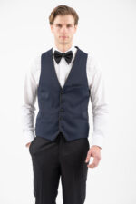 Κοστούμι γαμπριάτικο Vittorio 100-26-SMOKIN-1 BLUE - Image 2