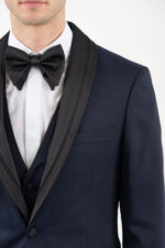 Κοστούμι γαμπριάτικο Vittorio 100-26-SMOKIN-1 BLUE - Image 12