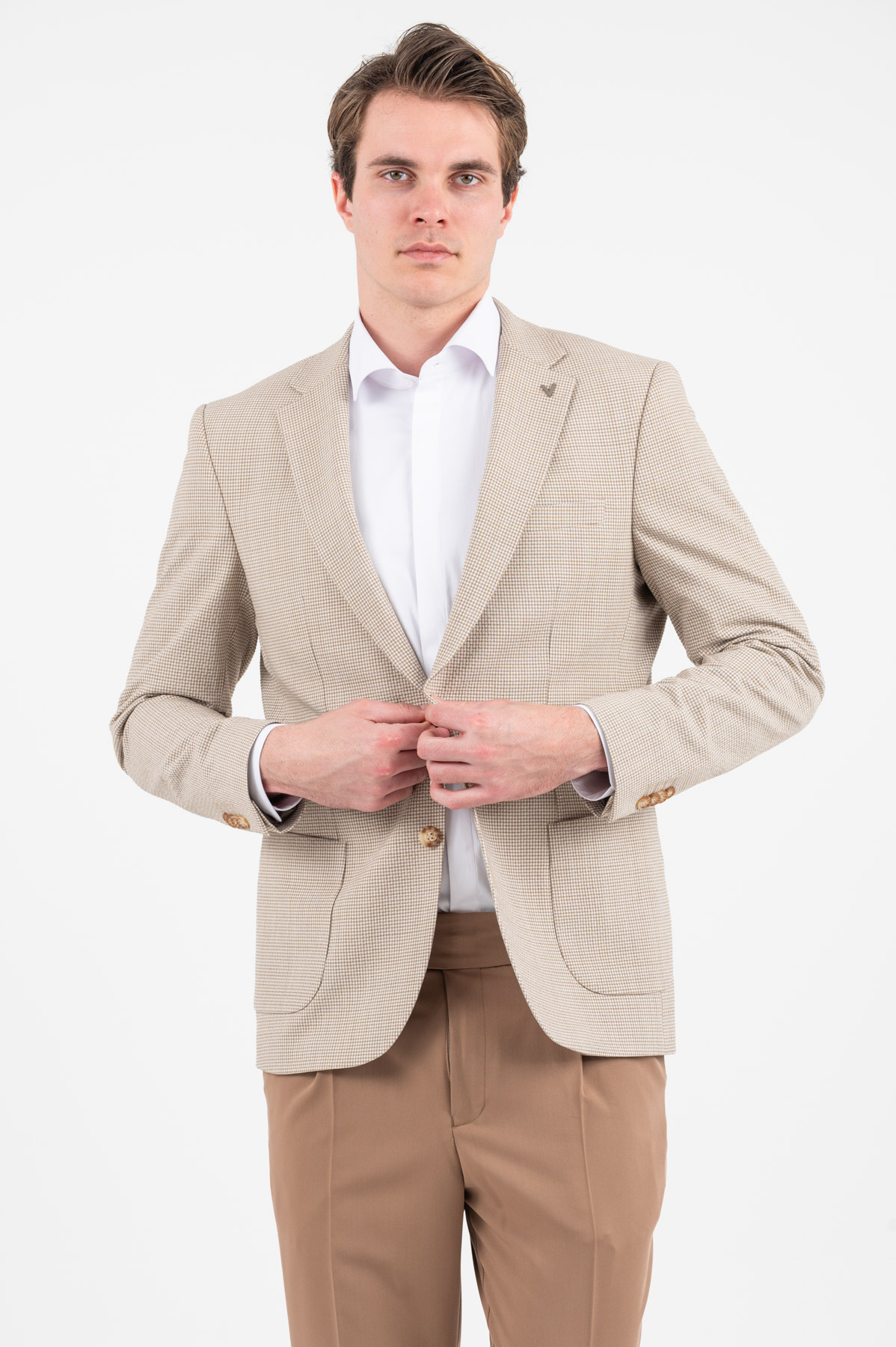 3-Σακάκι-VITTORIO-900-26-CESARE.jpg Σακάκι Vittorio 900-26-CESARE BEIGE - Image 1