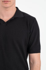 Πλεκτή μπλούζα Vittorio 700-26-001 BLACK - Image 6