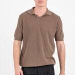 Πλεκτή μπλούζα Vittorio 700-26-001 CIGAR