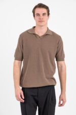 Πλεκτή μπλούζα Vittorio 700-26-001 CIGAR