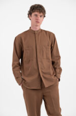 OVERSHIRT VITTORIO 300-2526-CITY BROWN - Image 3