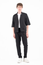 Overshirt Vittorio 300-26-BENITO BLACK - Image 2