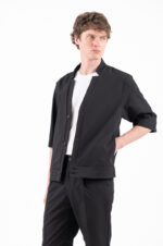 Overshirt Vittorio 300-26-BENITO BLACK - Image 5