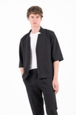 Overshirt Vittorio 300-26-BENITO BLACK - Image 6