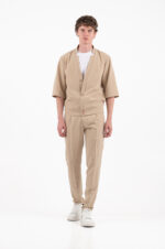 Overshirt Vittorio 300-26-BENITO BEIGE - Image 3