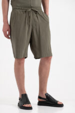 Βερμούδα Vittorio 500-26-VALLEZZIA OLIVE - Image 2