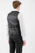 Κοστούμι γαμπριάτικο Vittorio 100-26-GARDONE BLACK - Image 7