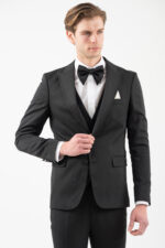 Κοστούμι γαμπριάτικο Vittorio 100-26-GARDONE BLACK - Image 13