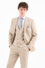 Κοστούμι Vittorio 100-26-RIBERIO BEIGE