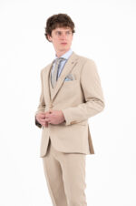 Κοστούμι Vittorio 100-26-RIBERIO BEIGE - Image 4