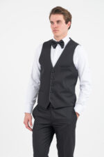 Κοστούμι γαμπριάτικο Vittorio 100-26-SMOKIN BLACK - Image 13