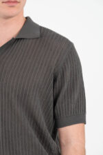 Πλεκτή μπλούζα Vittorio 700-26-005 KHAKI - Image 6