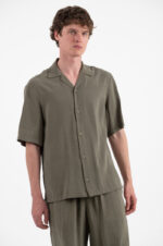Πουκάμισο Vittorio 800-26-VALLEZZIA OLIVE - Image 3