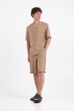 Πουκάμισο Vittorio 800-26-VALLEZZIA BEIGE - Image 2