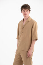 Πουκαμισο Vittorio 300-26-ARANDE BEIGE - Image 3