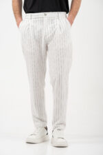 Παντελόνι Vittorio 500-26-DAVIDE OFF WHITE