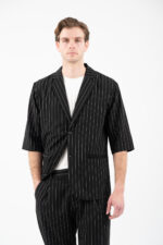 Overshirt Vittorio 300-26-DAVIDE BLACK - Image 5