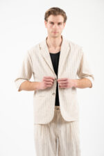 Overshirt Vittorio 300-26-DAVIDE BEIGE - Image 2