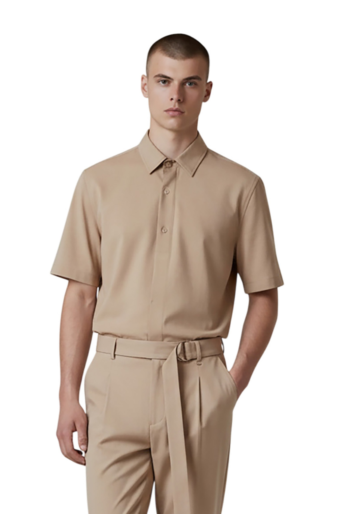 Overshirt-Vittorio-300-26-BALERE-BEIGE-4.jpg Overshirt Vittorio 300-26-BALERE BEIGE - Image 1