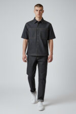 Overshirt Vittorio 300-26-FLAVIO BLACK