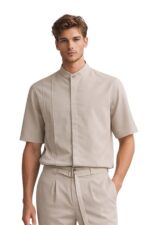 Overshirt Vittorio 300-26-BORETTO BEIGE