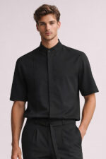 Overshirt Vittorio 300-26-BORETTO BLACK